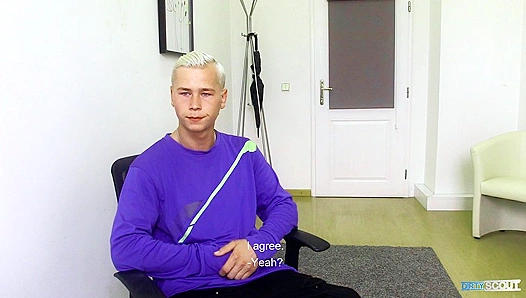 Blonde Twink Bent Over Desk Takes Rough Unprotected Ride – GayPorn69