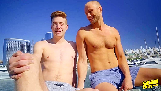 Blake Dominates: Bold Bearded Guy Rides Kurts Massive Hard Pole – 18+