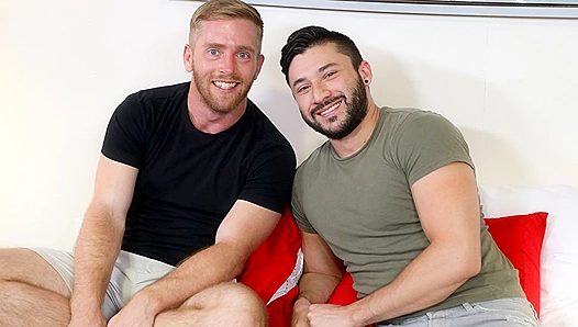 Two Massive Dicks Clash as Scott Riley Scott DeMaro Go Raw – Hardcore Gay Action