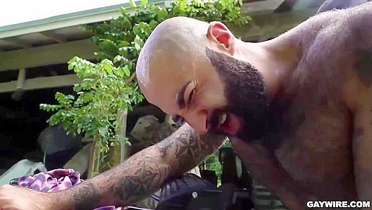 Phoenix Dominates Atlas with Hot ATV Seat Assfuck – Steamy Gay Encounter