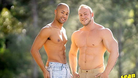 Brock Takes Control: Massive Muscle vs Tight Black Booty – GayXXX