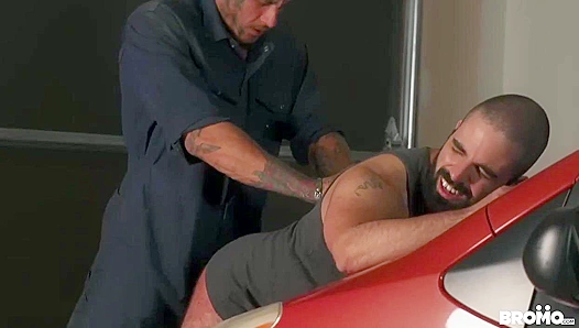 Bo Sinn Rides the Grease Monkeys Tight Hole — Hardcore Anal Action! – 18+