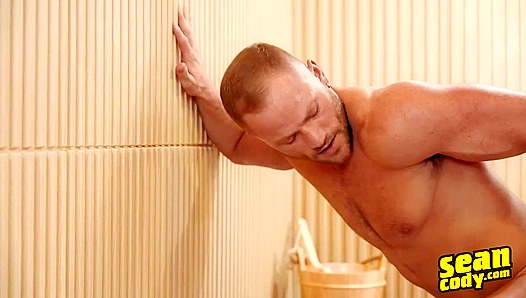 Steaming Sauna Encounter: Levi Rivers Horny Hookup – Hot Gay Action XXX