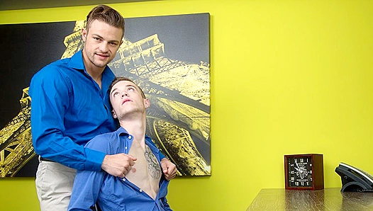 Go Hard in the Office: Scott Finn Charlie Pattinson Collide – NextDoor Originals 18+