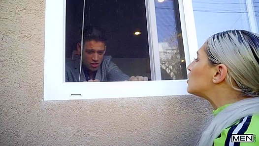 Michael DelRay Takes JJ Knights Tight Virgin Hole – Steamy Rent Control Sex – 18+