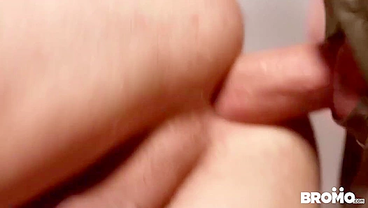 Bound Pleasured: Amateur Gets Dominated in Steamy Garage Session – BromoUS 18+
