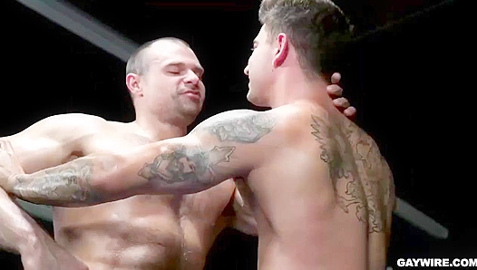 Oiled-Up Bodies Clash as Jaxx Thanatos Dominates Horny Vadim Black – 18+ BbwGayPorn