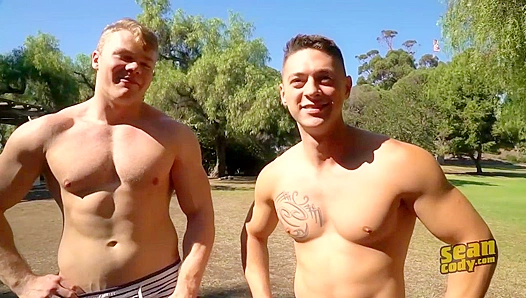 Hardcore Anal Ride: Buff studs dominate with raw passion – SeanCody
