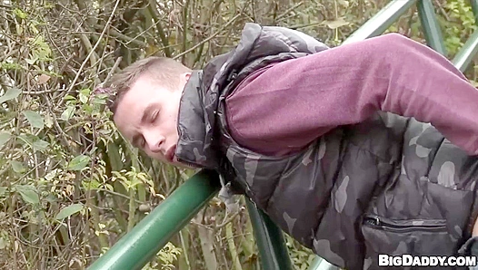 Diego Thomas Goes Wild — Steaming Outdoor Ass Ride Ends in Cum-Filled Face