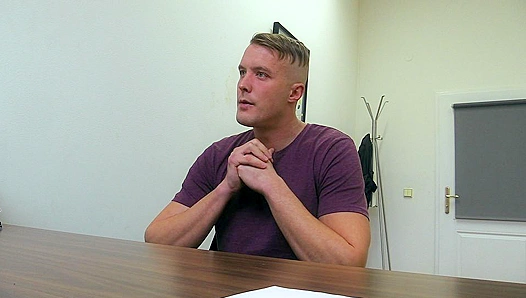 Blonde Inked Twink Bends Over Desk for Rough Office Fuck – DirtyScout