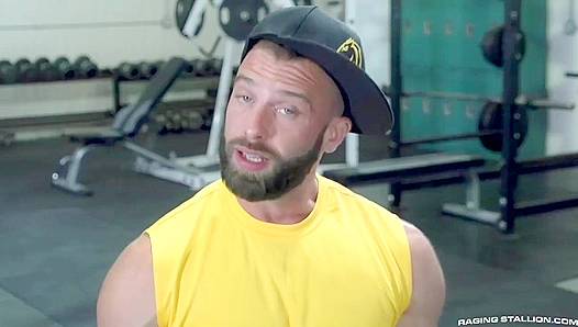 Baseball Bros Heat Up the Lockers: Wild Steam-Fueled Gay Encounter – Raging Stallion