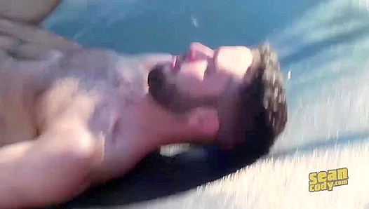 Jess Hector Goes Wild — Hot Bareback Action by the Pool – SeanCodyX