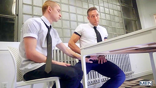 Alex Mecum Claims Theo Bradys Tight Ass in Hot Office Sex Session – GayPornVault 18+