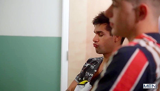 Deangelo Dominates Ty Joey with Deep, Rough Anal — 18+ Gay Porn