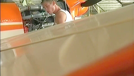 Naked Firemen Collide: Nick Hansen Nick Deniels Get Hot in Airfield Lust – GayXXX
