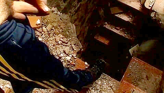 Hot Naked Encounter in a Derelict Warehouse – Eduardo Rovitoni Goes Hard