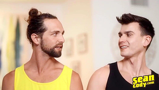 Jaxons Deep Stretch Session: Hot Gape Action with Thomas – SeanCody 18+
