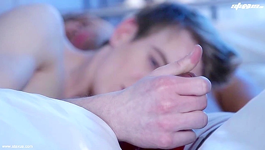 Milan Laps Up Fresh Cum Like a Pro After Intense Anal Ride – GayXXX
