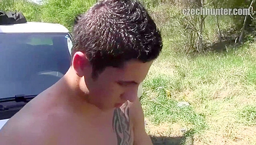 Shy Mechanic Discovers Passion for Blowjob Takes Cum Shot – GayXXX