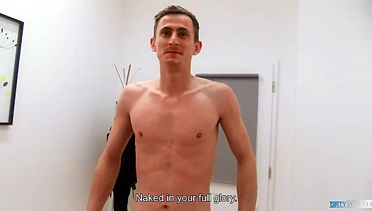 First Time Hard: Brunette Boy Takes Deep POV Pound from DirtyScout – 18+