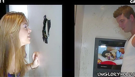 Three Hung Twinks Go Wild at the Glory Hole Stall – Alexander, Garrett Shawn