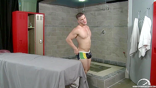 Ripped Muscle Twinks Spar Then Fuck Hard in Hot Gym Session – 18+