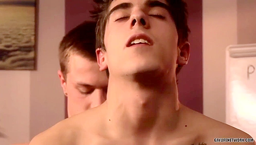 Late-Night Sheets Soak as Leo, Marco Billy Bang Hard Thru Work Docs – 18+