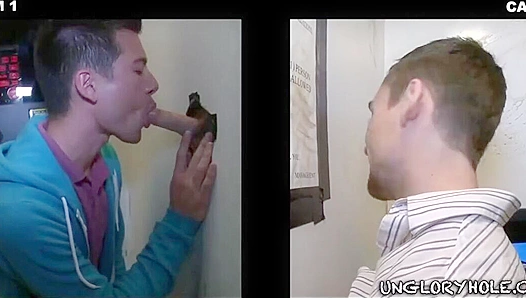 Zakk Johnny Torque Dives into Steaming Glory Hole Pleasure – Wild Gay Fun