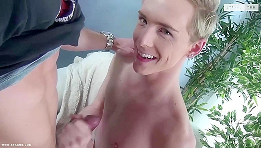 Kris Blent Owns This Blowjob — Pure Staminax Legend Mode Staxus GayPorn