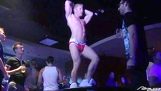 Johnny Vs Hot Strip Tease Tempts Scott Riley — Passion Ignites – GayXXXtube 18+