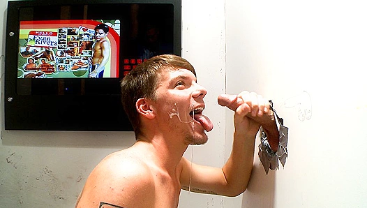 Jordan Pierce Tempts Kyle With Steamy Glory Hole Fun – Full Gay Encounter