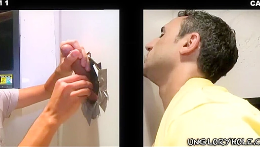 Romero Erics Wild Glory Hole Session – Deep Throat Blowjob Fun – XXX