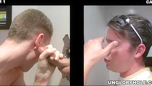 Diving Deep for Glory Hole Thrills: Trace Kendall Seth McAdams Go Hard – Steamy Gay XXX