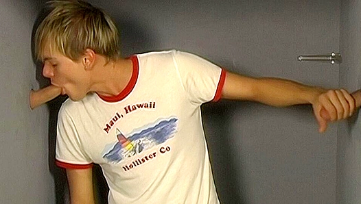 Dillon Samuels Insatiable Blowjob Marathon — Any Dick Accepted Through Gloryhole –