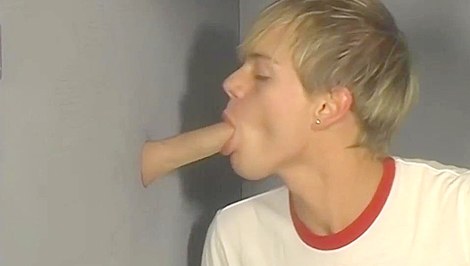 Dillon Samuels Insatiable Blowjob Marathon — Any Dick Accepted Through Gloryhole –