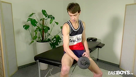 Alessandro Katz Screams Post-Workout Pleasure While Getting Fully Drained – EastBoys