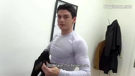 Blowjob Heat: Hung Stud Explodes During Sexy Audition Tape – ScoutSeduction