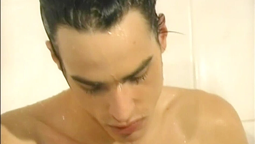 Adam Dvorak Moaning While JERKING HIS SOAKED HARD COCK – GayXXX