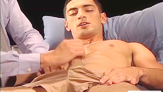 Max Nikolai Yields to Forbidden Lust — Steamy Gay Encounter at Home – 18+