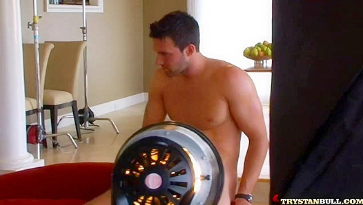 Hot Steamy Moments Off-Camera with Trystan Bull – Spicy On-Set Action