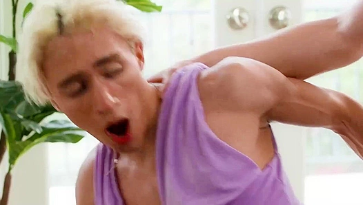 Drake Von Takes a Hot Facial from Ander Wolfsons Massive Load – Steamy Gay Encounter