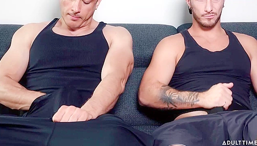 Rocky Vallarta Zack MacKay Go Hard in Steamy Bareback Sex – JerkBuddies