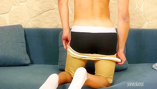Finn Harper Moans Loudly as He Jerks Off His Hard Muscle Cock – Steamy Solo Session 18+