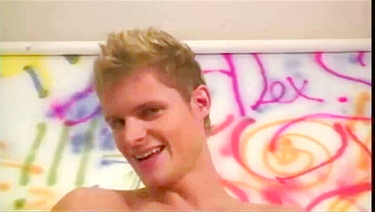 Andre Blows Loads — Jizz Sprays While Hands Jack Wild – GayXXX
