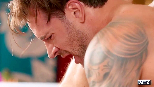 Hard Slam Pounding: Big Daddy Cocks Deep for Hung Latino Stud – 18+