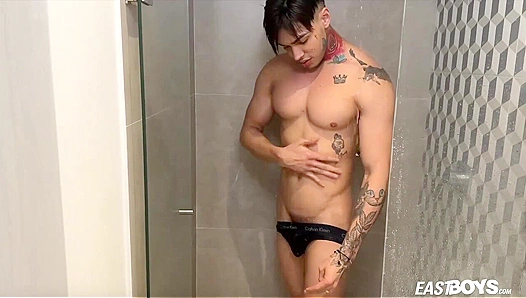 John Connor Moans Loud as He Bares His Hard Tight Ass – EastBoys 18+