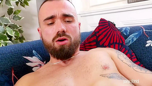 Jerking That Dirty Hard Cock — Daniello Danures Steamy Solo Ride