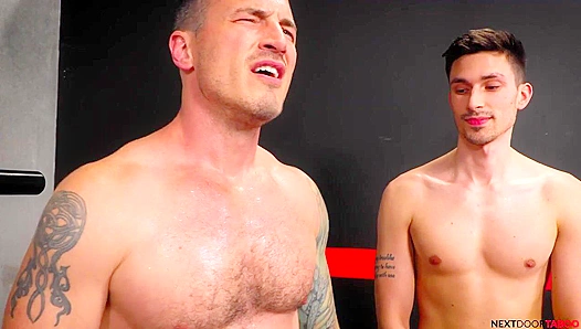 Derek Bolt Kane Fox Ignite Neighborhood Passion in Hot Gay Showdown – 18+