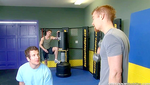 Neighbors Secret Flame: James Jamsen Two Horny Teens Swap One Throbbing Load – 18+