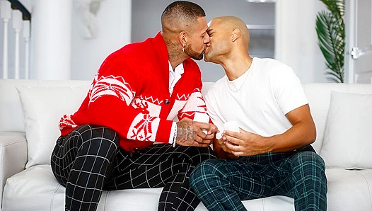 Xavier Zanes Horny Christmas Fling With A Hot Latino Stud – DarkDesires